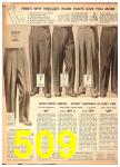 1952 Sears Fall Winter Catalog, Page 509