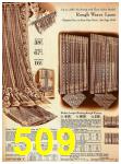1940 Sears Spring Summer Catalog, Page 509