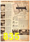 1954 Sears Spring Summer Catalog, Page 835