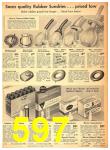 1943 Sears Spring Summer Catalog, Page 597