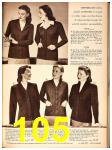 1946 Sears Fall Winter Catalog, Page 105