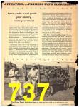 1945 Sears Fall Winter Catalog, Page 737