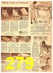 1943 Sears Spring Summer Catalog, Page 279