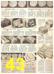1950 Sears Fall Winter Catalog, Page 43