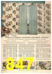 1957 Sears Fall Winter Catalog, Page 847