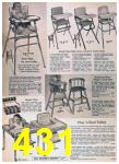 1963 Sears Spring Summer Catalog, Page 431