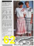 1990 Sears Style Catalog Volume 3, Page 62