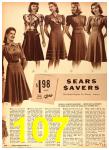1941 Sears Fall Winter Catalog, Page 107