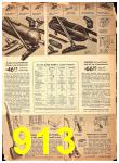 1952 Sears Fall Winter Catalog, Page 913