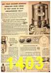 1952 Sears Fall Winter Catalog, Page 1403