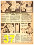1951 Sears Fall Winter Catalog, Page 37
