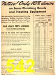 1945 Sears Fall Winter Catalog, Page 542
