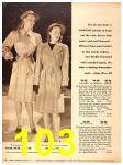 1946 Sears Spring Summer Catalog, Page 103