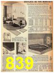 1940 Sears Spring Summer Catalog, Page 839