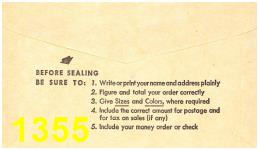 1950 Sears Fall Winter Catalog, Page 1355