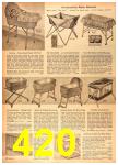 1958 Sears Spring Summer Catalog, Page 420