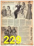 1940 Sears Spring Summer Catalog, Page 229