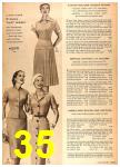 1956 Sears Spring Summer Catalog, Page 35