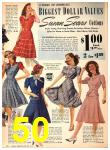 1941 Sears Spring Summer Catalog, Page 50