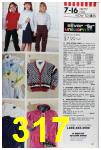 1990 Sears Fall Winter Style Catalog, Page 317