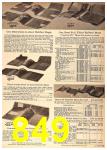 1961 Sears Fall Winter Catalog, Page 849