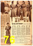 1941 Sears Spring Summer Catalog, Page 76