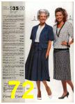 1989 Sears Style Catalog, Page 72