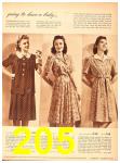 1943 Sears Spring Summer Catalog, Page 205
