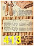 1940 Sears Spring Summer Catalog, Page 413