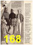 1968 Sears Spring Summer Catalog, Page 168