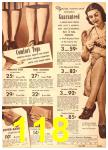 1941 Sears Spring Summer Catalog, Page 118