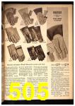 1946 Sears Fall Winter Catalog, Page 505