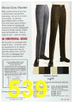 1966 Sears Spring Summer Catalog, Page 539