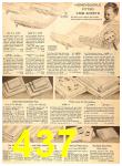 1956 Sears Fall Winter Catalog, Page 437