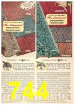 1954 Sears Spring Summer Catalog, Page 744