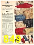 1946 Sears Spring Summer Catalog, Page 849