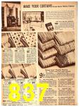 1941 Sears Fall Winter Catalog, Page 837