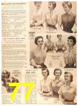 1955 Sears Spring Summer Catalog, Page 77