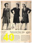 1942 Sears Fall Winter Catalog, Page 40