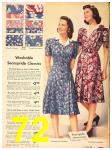 1942 Sears Fall Winter Catalog, Page 72