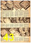 1951 Sears Fall Winter Catalog, Page 43