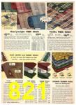 1952 Sears Fall Winter Catalog, Page 821