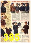 1941 Sears Fall Winter Catalog, Page 385