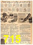 1955 Sears Fall Winter Catalog, Page 715
