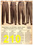 1945 Sears Fall Winter Catalog, Page 210