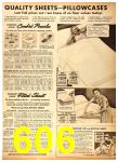 1954 Sears Spring Summer Catalog, Page 606