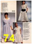 1986 JCPenney Spring Summer Catalog, Page 74