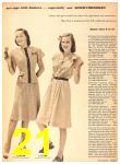 1947 Sears Spring Summer Catalog, Page 21