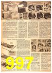 1956 Sears Spring Summer Catalog, Page 997