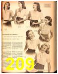 1947 Sears Spring Summer Catalog, Page 209